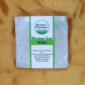 The soap is made with the leaf powder which supplies immense benefits to the skin