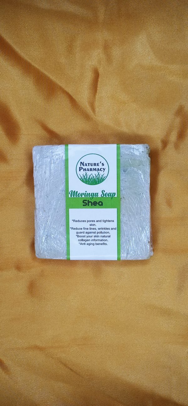 The soap is made with the leaf powder which supplies immense benefits to the skin