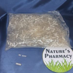 Empty Gelatin Pill Capsules (100's)