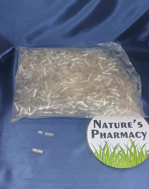 Empty Gelatin Pill Capsules (100's)
