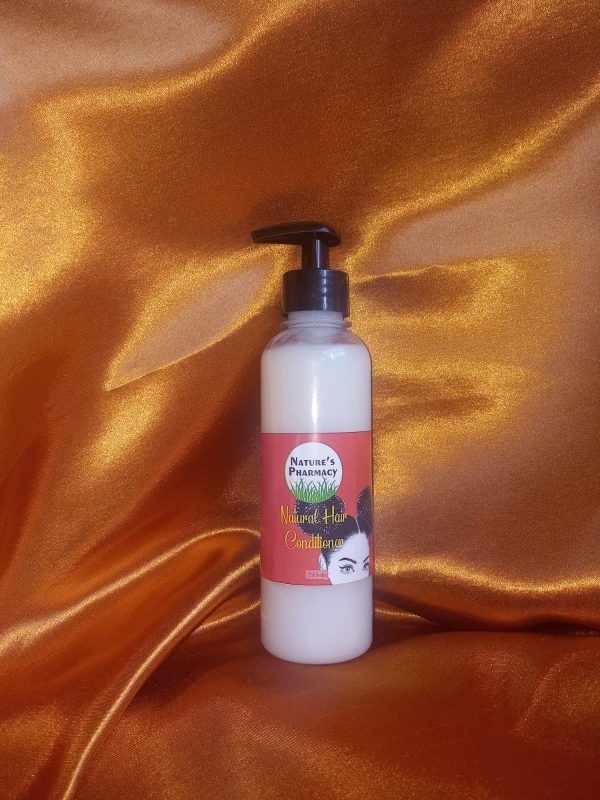 Our Natural Hair Conditioner will help give your hair its shine and glow back.
