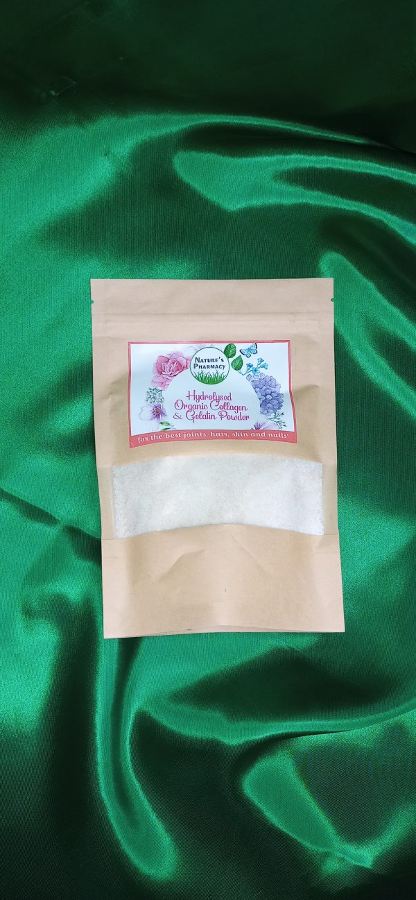 Hydrolyzed Organic Collagen & Gelatin Powder