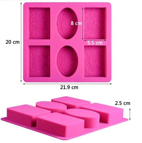 Shape your soap into beautiful shapes with these soap