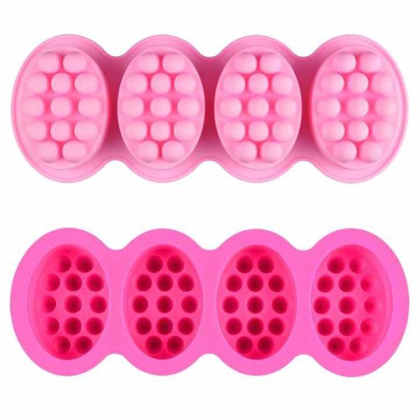 4 Cavity Massage Soap Mould - Image 3