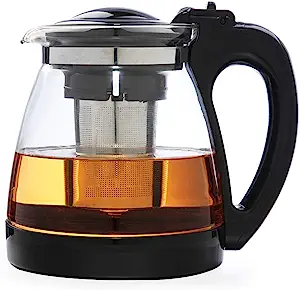 GLASS TEA POT WITH INFUSER 1.5L