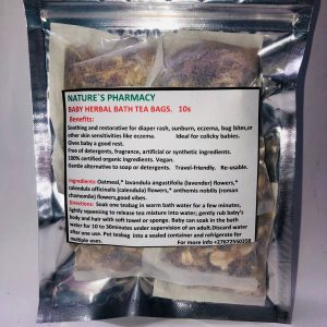 BABY HERBAL BATH TEA BAGS 10s