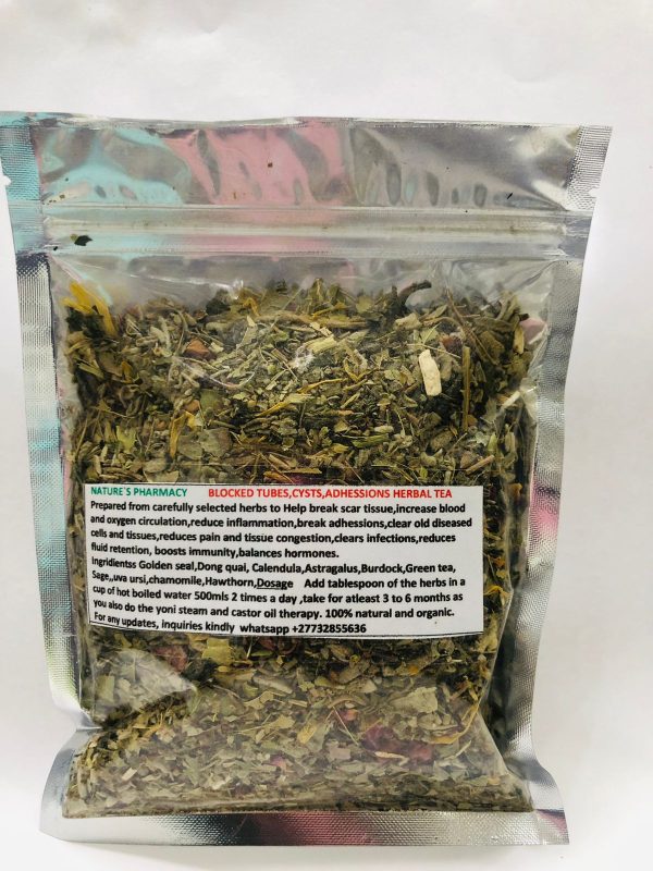 blocked tubes,adhessions and cysts loose leaf tea