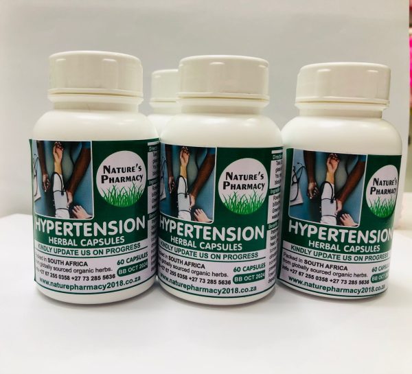 HYPERTENSION AKA BLOOD PRESSURE HERBAL CAPSULES 60s - Image 4
