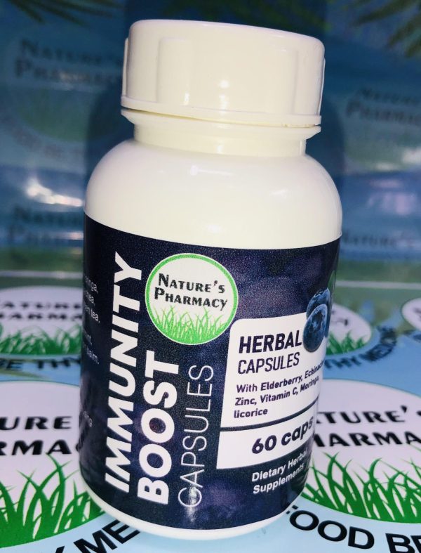 IMMUNITY BOOST HERBAL CAPSULES 60S