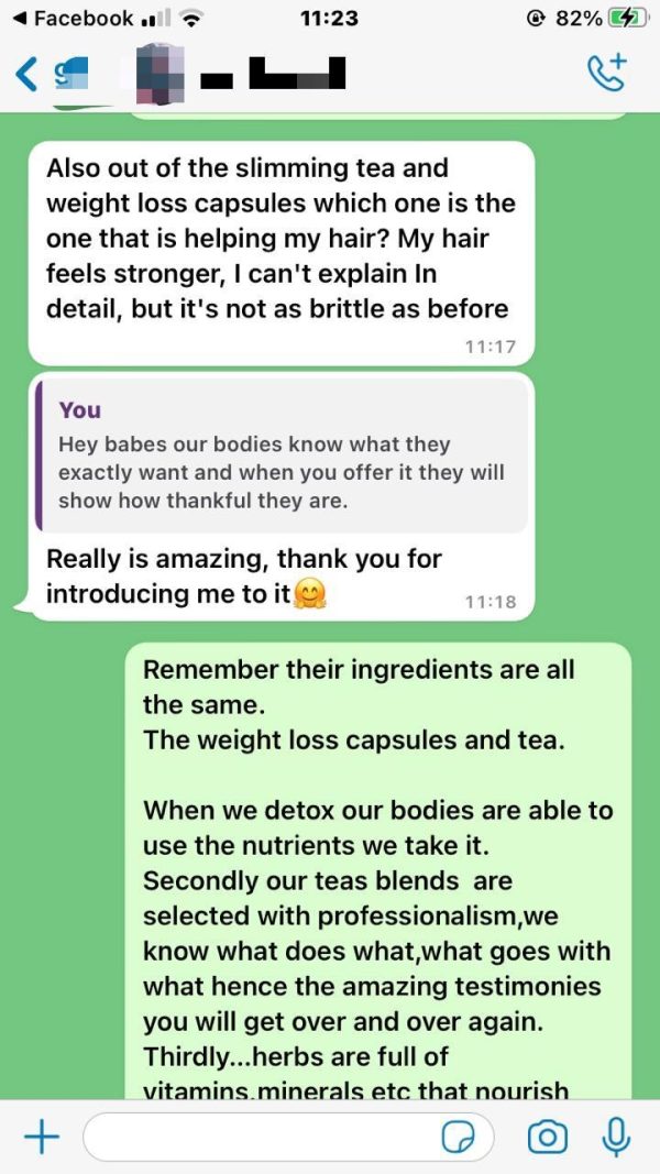 WEIGHT LOSS/FAT BURNER/Mkhaba/Tummy slimming tea 50gms(2weeks pack) - Image 5