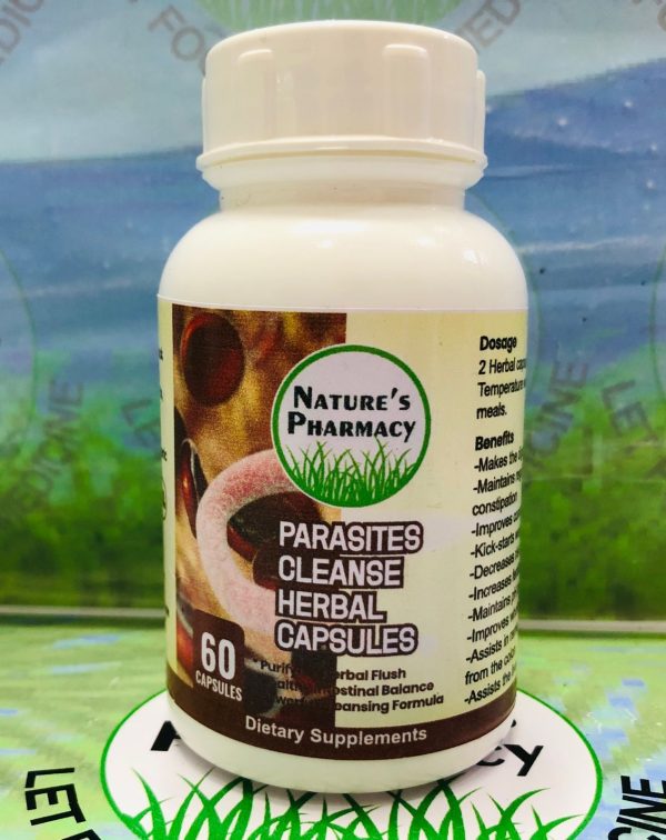 PARASITE CLEANSE HERBAL CAPSULES 60s