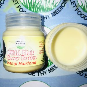 WILD HAIR GROW BUTTER (HEMP HAIR FOOD)  100GMS