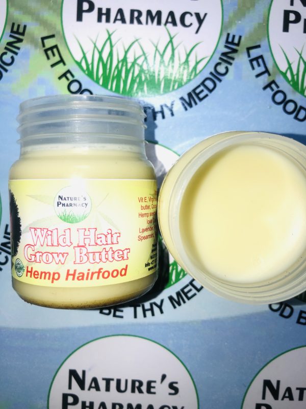 WILD HAIR GROW BUTTER (HEMP HAIR FOOD)  100GMS