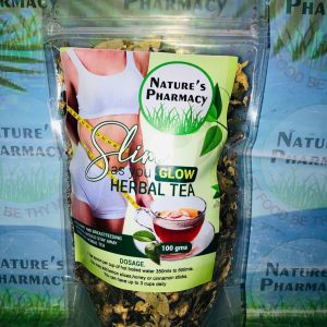 Slim as you glow herbal beauty tea. 100gms loose leaf