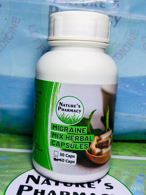 MIGRAINES MIX HERBAL CAPSULES 60s