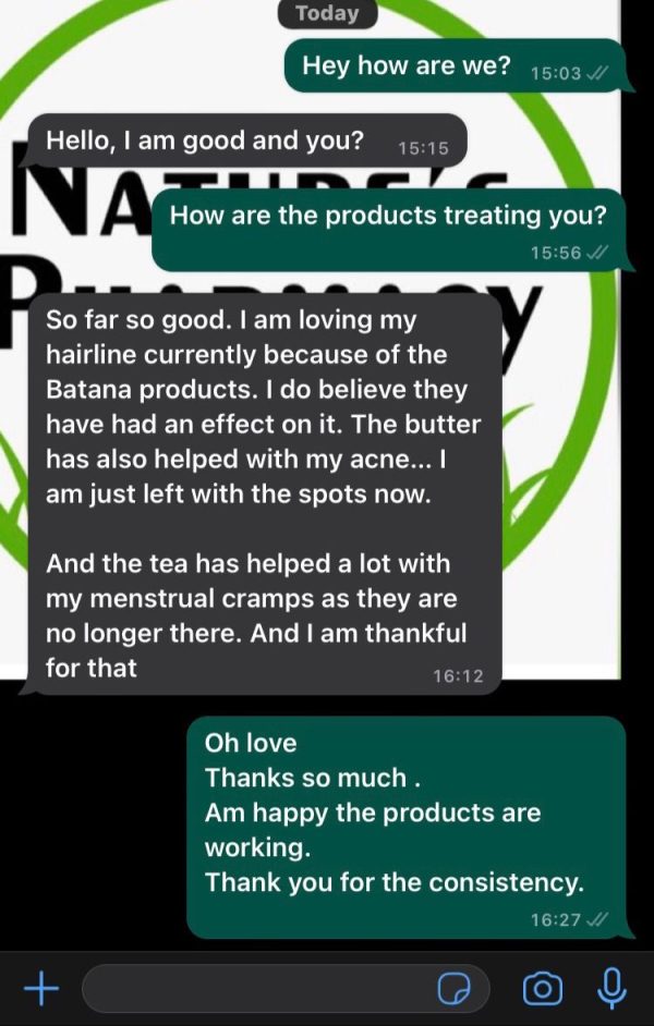 BATANA BUTTER 125MLS cold pressed - Image 3