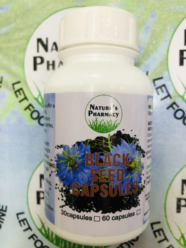 Black seed capsules (30s)