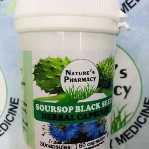 SOURSOP + BLACK SEED CAPSULES (60s)