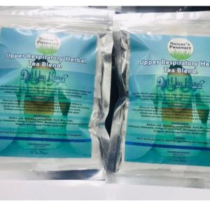 Upper respiratory herbal tea blend