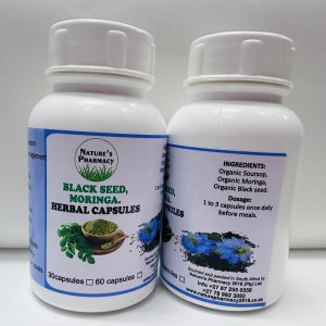 Blackseed Moringa capsules 60s