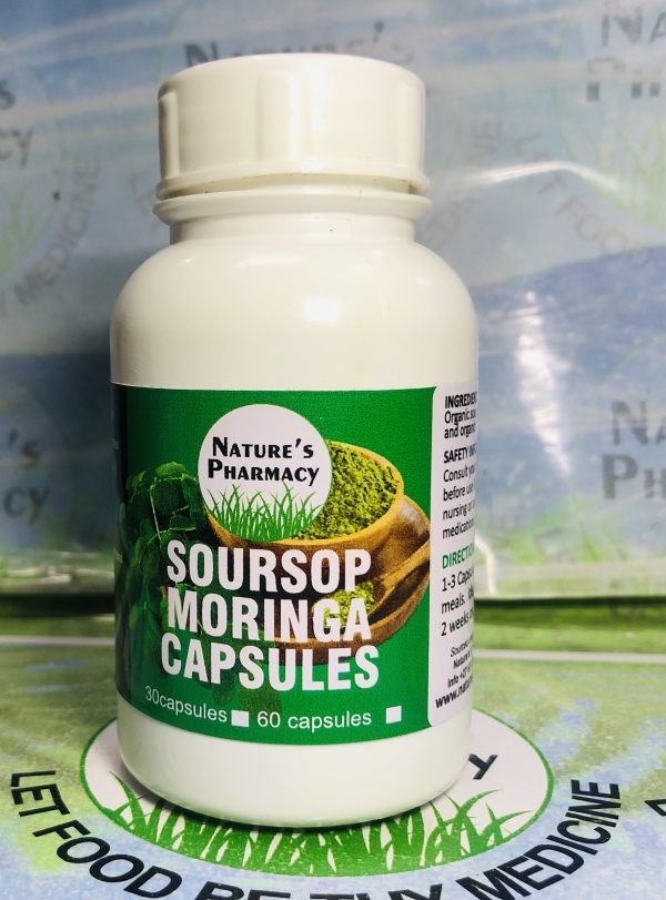 Soursop Moringa capsules 30s x2 - Image 2