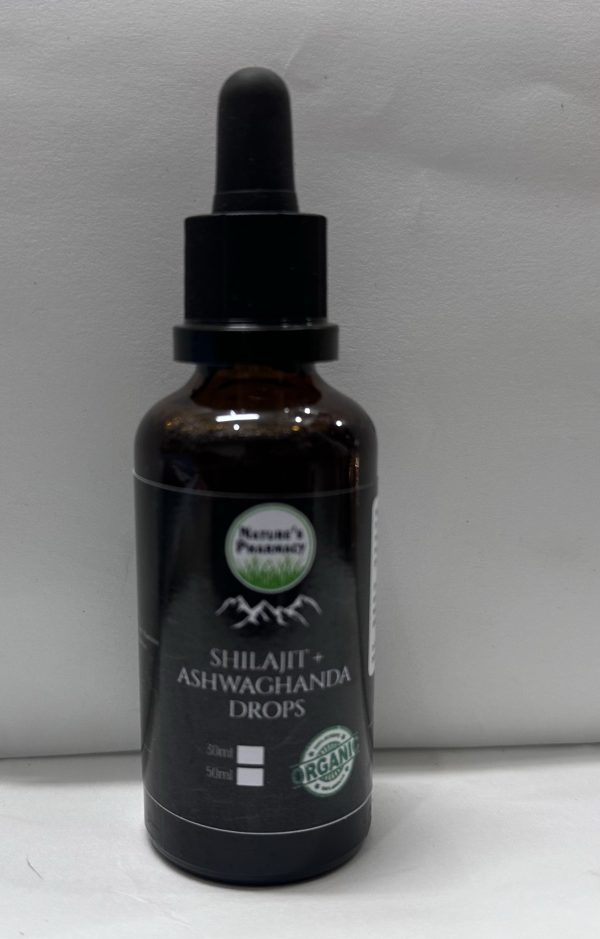 SHILAJIT + ASHWAGHANDA DROPS 50mls