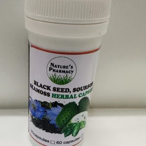 Black seed Soursop Seamoss Capsules 30s