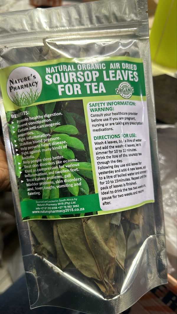 SOUR SOP GRAVIOLA LEAVES (ORGANIC) - Image 2