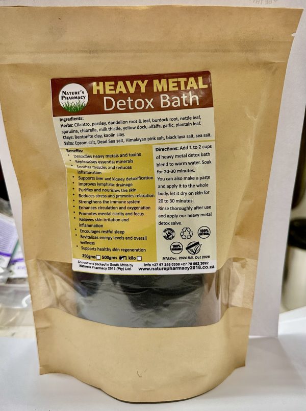 Heavy Metal detox and Alkalizing herbal bath