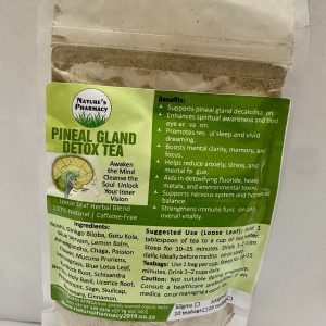 Pineal Gland Detox Tea (3rd eye detox tea)