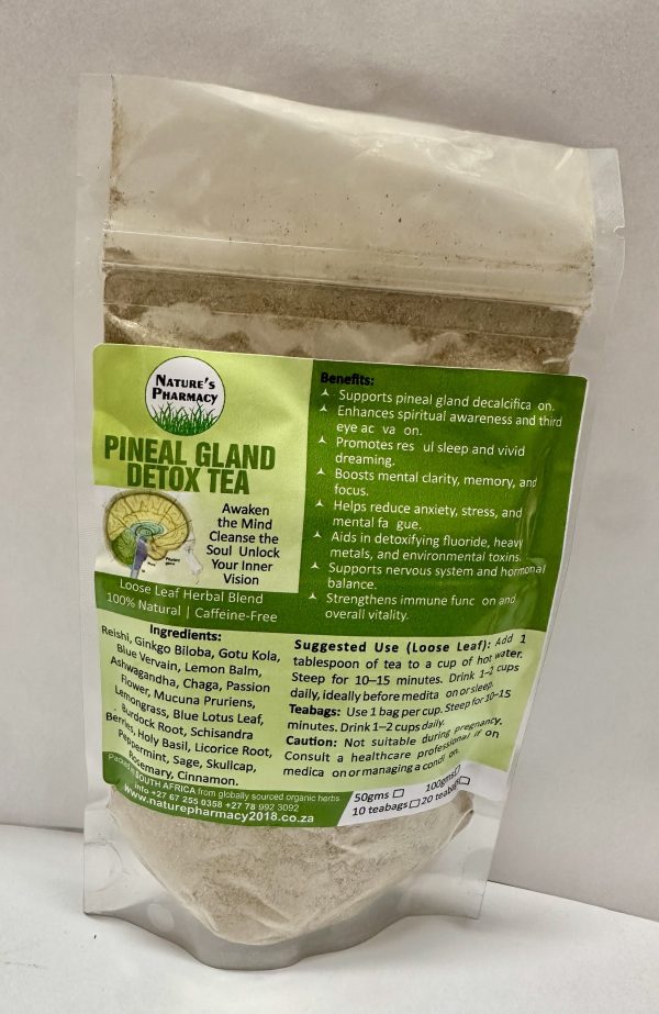 Pineal Gland Detox Tea (3rd eye detox tea)
