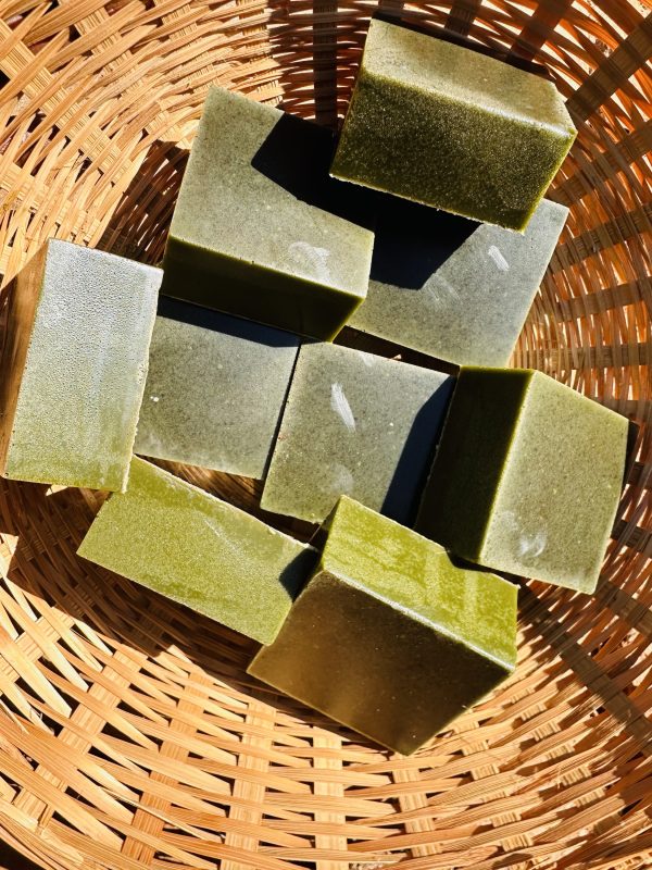 Chlorophyll soap