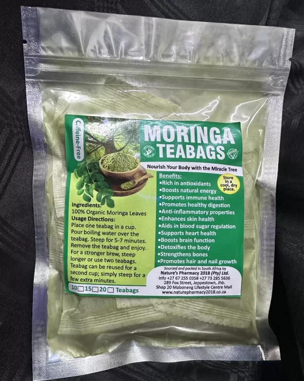 Moringa teabags