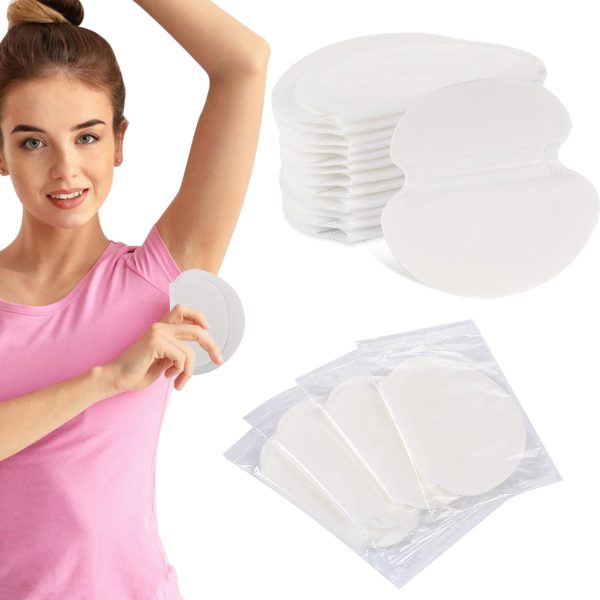 Underarm Sweat Pads, Armpit Sweat Block for Sweating Women and Men, Premium Sweat Shield Fight Hyperhidrosis,Comfortable Unflavored Disposable Underarm Pads,Non Visible Dress Guards 10 pieces - Image 2