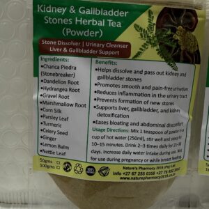 Kidney & Gallbladder Stones Herbal Tea (Powdered Blend)